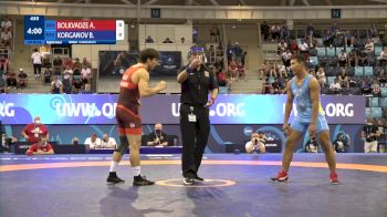 80 kg 1/8 Final - Achiko Bolkvadze, Georgia vs Beibit Korganov, Kazakhstan