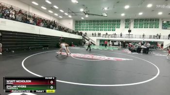 113 lbs 3rd Place Match - Dyllan Myers, Thermopolis vs Wyatt Nicholson, Powell