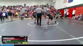 182 lbs Cons. Semi - Morgan Hughes, Northview High School vs Flor Reyes, Lebanon