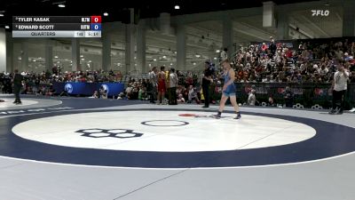70 kg Quarters - Tyler Kasak, NLWC/TMWC vs Edward Scott, Brunson UVRTC/ Titan Mercury Wrestling Club