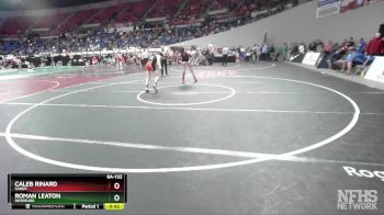 6A-132 lbs Cons. Round 5 - Caleb Rinard, Sandy vs Roman Leaton, Roseburg