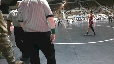 7A 120 lbs Quarterfinal - Eli Sanders, Smiths Station Hs vs Jack Austin, Prattville