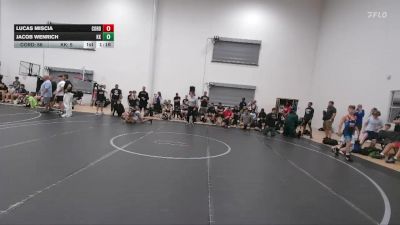 76 lbs Round 3 (6 Team) - Lucas Miscia, Cordoba Trained vs Jacob Wenrich, Keystone Krush