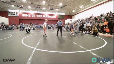 130 lbs Rr Rnd 4 - Kiah Locust, Cowboy Wrestling Club vs Carson Jardot, Perry Wrestling Academy