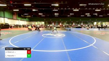 145 lbs Consi Of 64 #1 - Jamar Dixon Jr., NJ vs Lucas Kapusta, PA