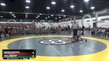 75 lbs Placement Matches (8 Team) - Max Lindquist, Gotcha National vs Kolton Hartman, Team Ohio (OH)