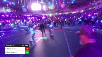 102 lbs Consi Of 16 #2 - Elijah Sanchez, Chaos Wrestling vs Gunner Thompson, Western Nebraska Elite