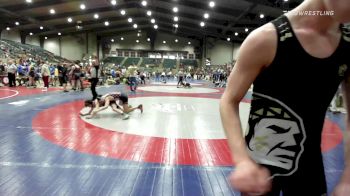 100 lbs Semifinal - Tanner Hunt, Roundtree Wrestling Academy vs Tyson Matz, Roundtree Wrestling Academy