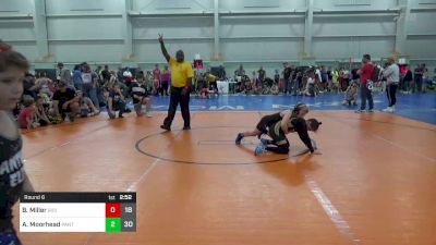 85 lbs Round 6 - Braxley Miller, Rising Kingz vs Aaron Moorhead, Panther Elite