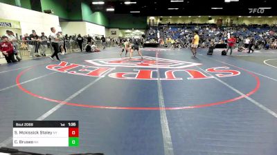 132 lbs Round Of 128 - Samson Mckissick Staley, NY vs Caden Bruseo, NH