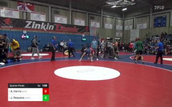 126 lbs Quarterfinal - Anthony Harris, Buchanan vs Joshua Requena, Camarillo