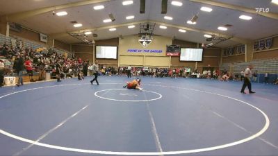 125 lbs Champ. Round 1 - Daniel Alire, Arizona Christian University vs Kalvin Robbins, Sierra College