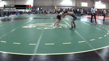 125 lbs Champ. Round 2 - Trevor Hisey, Indiana Tech vs Candio Deluna, Tiffin