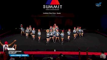 Louisiana Cheer Force - Scarlet [2025 L2 Senior - Medium Finals] 2025 The Summit