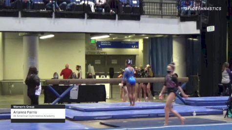 Arianna Farris - Women's Group, All American Gymnastics Academy - 2021 Women's Xcel Region 4 Championships