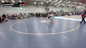 132 lbs Cons. Round 3 - Carter Gomez, Greeley West vs Alejandro Perez, Sand Creek
