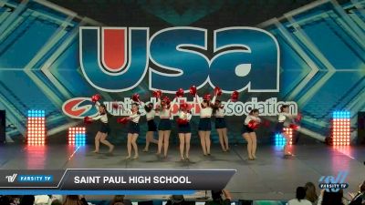Saint Paul High School [2020 Medium Varsity Song/Pom Novice (8-11) Day 2] 2020 USA Spirit Nationals