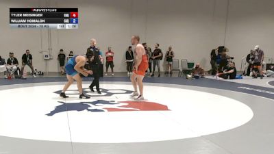 78 kg Cons. Quarters - Tyler Meisinger, California vs William Homalon, California