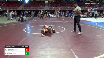 98 lbs Quarterfinal - Brady Hochstein, League Of Hereos vs Cash Watson, Broken Bow Wrestling Club