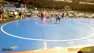 120 lbs Consi Of 8 #2 - Jaguar Madyun, Bay Area Dragons vs Anselmo DeOllos, Nebraska Elite