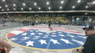 65 lbs Cons. Round 3 - Benjamin Roberts, Spearfish vs Rowan Lindstrom, Gorilla Wrestling Club, Inc
