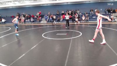 126 lbs Quarterfinal - Rylan Robbins, Winner Youth Wrestling vs Brazen Corbin, Republic County