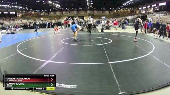 145 lbs Cons. Round 2 - Owen Hadelman, St Francis School vs Gavin Young, Jesuit