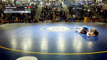 112 lbs 1st Place Match - Isla Silva, Mount Lebanon Hs vs Trinity Moore, Connellsville
