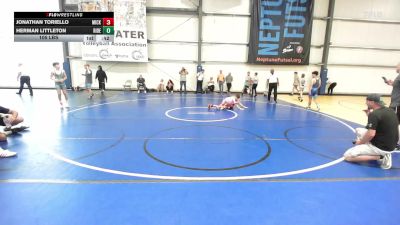 105 lbs Rr Rnd 2 - Jonathan Toriello, Micky's Maniacs White vs Herman Littleton, Ride Out Wrestling Club