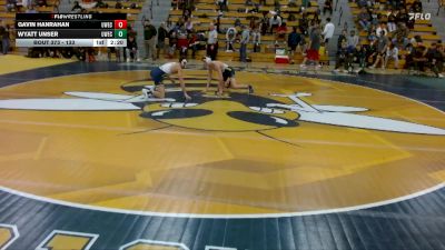 133 lbs Cons. Round 4 - Wyatt Unser, UW-Eau Claire vs Gavin Hanrahan, UW-Eau Claire
