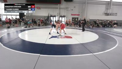 138 lbs Champ. Rd Of 16 - Kingston Stricker, SWAT vs Xavier Flores, Center Grove WC