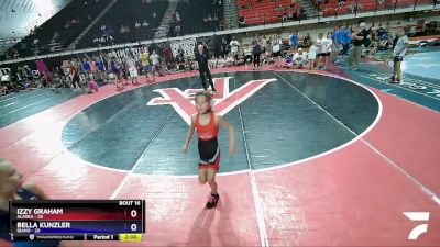 70 lbs Cross Bracket (8 Team) - Harley Dobbs, Alaska vs Kalaya Baxter, Idaho