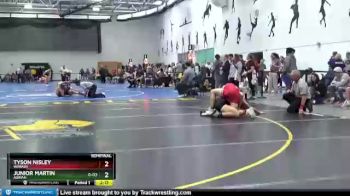 157 lbs Semifinal - Junior Martin, Adrian vs Tyson Nisley, Wabash
