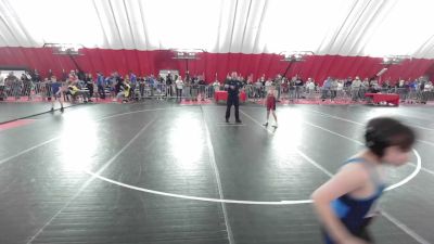 74 lbs Cons. Round 2 - Tristan Morin, Wisconsin vs William Warnock, Red Hot Wrestling Club