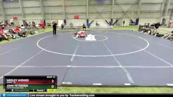 182 lbs Quarters & 1st Wb (16 Team) - Wesley Hodges, Idaho vs John Petersen, Team Michigan Red