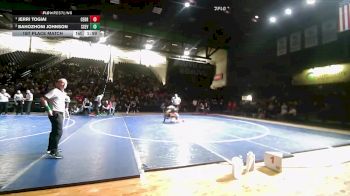 Girls 235 M1A 1st Place Match - Jerri Togiai, Cedar City - Girls vs Bahozhoni Johnson, South Sevier - Girls