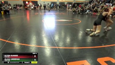 JV-5 lbs Round 1 - Alysia Dundee, Waukon vs Olivia Lindeman, Linn-Mar