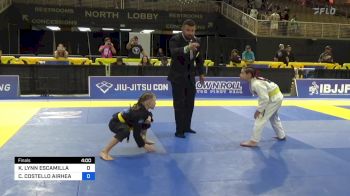 KATHERINE LYNN ESCAMILLA vs CORALINE COSTELLO AIRHEART 2024 Pan Kids Jiu-Jitsu IBJJF Championship