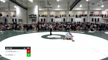 138 lbs Final - Jayden D'Ambrosio, Saint John's Prep vs Anthony Innello, Duxbury