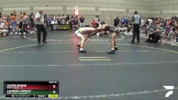 138 lbs Round 1 (6 Team) - Camron Lapsley, Beast Mode WA Green vs Justin Boone, Death Squad