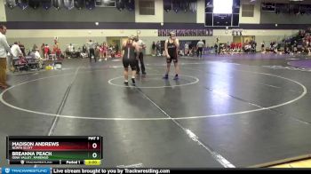 190 lbs Semifinal - Breanna Peach, Iowa Valley, Marengo vs Madison Andrews, North Scott