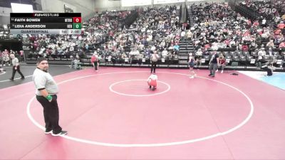 6A 115 lbs Quarterfinal - Lidia Anderson, Herriman vs Faith Bowen, Mountain Ridge