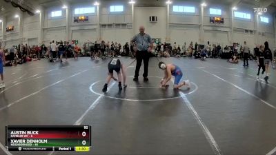 92 lbs Round 1 (10 Team) - Austin Buck, Rambler WC vs Xavier Denholm, Neighborhood