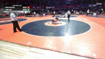 2A 138 lbs Quarterfinal - Kam Luif, Lombard (Montini) vs Alex Gochis, Maple Park (Kaneland)