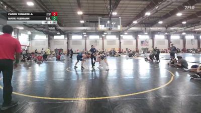 148 lbs Placement - Caden Yanarella, Steller Trained Jet vs Mark Rebmann, Mat Assassins Black