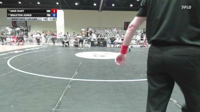 144 lbs Cons. Quarters - Jake Hart, Cowboy Wrestling Club vs Braxton Jones, Primal Wrestling Academy
