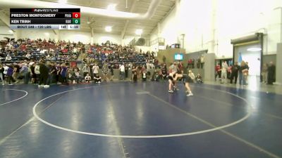120 lbs Cons. Sub-rd Of 16 - Ken Trinh, Riverton vs Preston Montgomery, Providence Hall