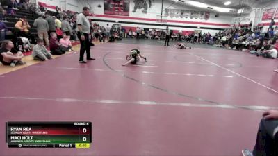 54-59 lbs Round 4 - Ryan Rea, Sedalia Youth Wrestling vs Maci Holt, Jackson County Wrestling