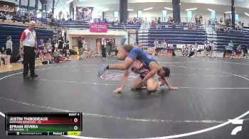 115 lbs Quarterfinals (8 Team) - EFRAIN RIVERA, MF Savages vs Justin Thibodeaux, Backyard Brawlers