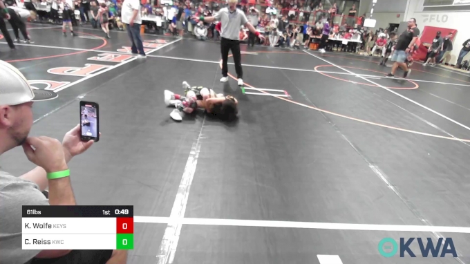 61 lbs Consolation - Kason Wolfe, Keystone Kids vs Carsten Reiss ...